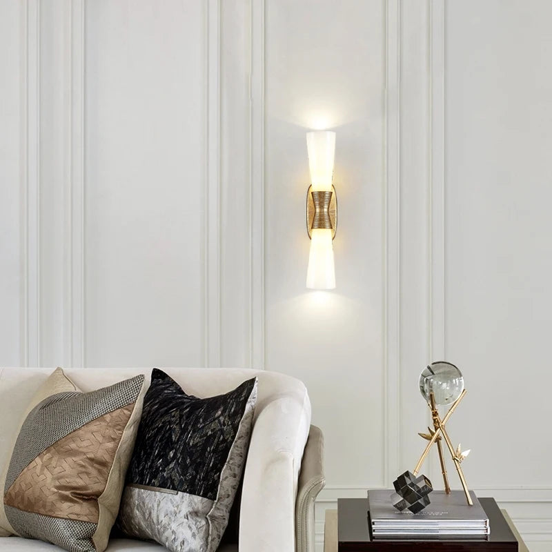 applique murale créative en feuille d'or pour intérieur - vue 3 sur 8
