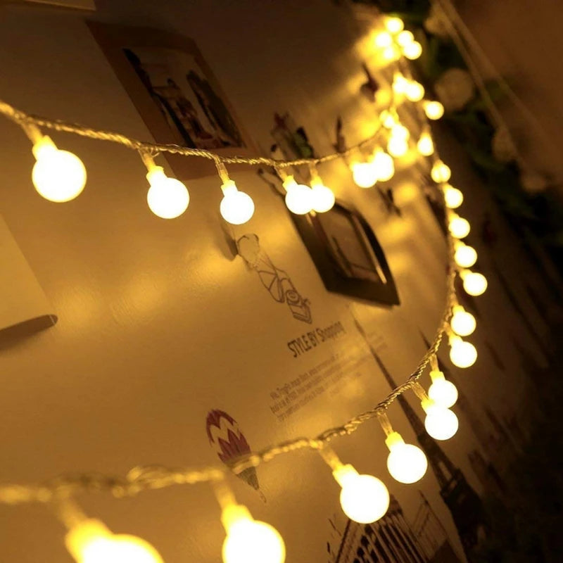 guirlande lumineuse led décorative pour noël et fêtes - vue 3 sur 9