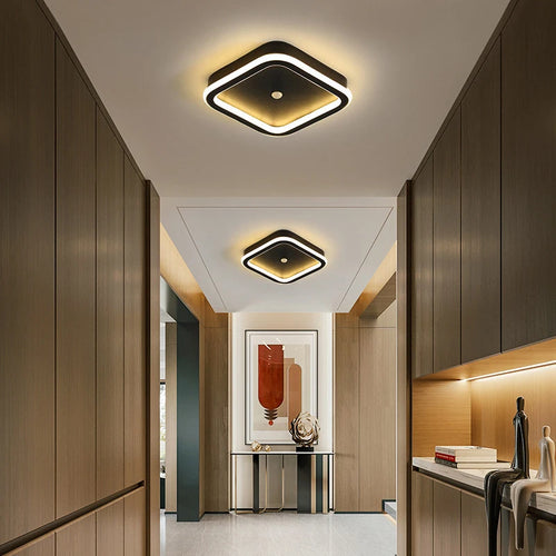 LED-Deckenleuchte mit PIR-Bewegungssensor - vue 3 sur 14