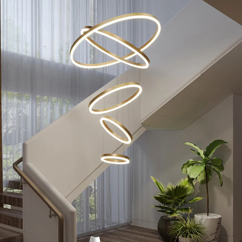 lustre moderne pour éclairage intérieur décoratif suspendu - vue 4 sur 18