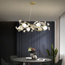 lustre décoratif nordique en verre luxe pour intérieur moderne