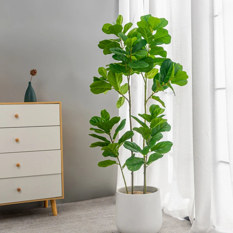 grandes plantes artificielles arbre tropical décoration intérieure et extérieure - vue 3 sur 10