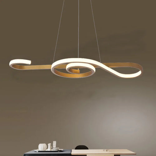 lustre nordique moderne led pour décoration intérieure