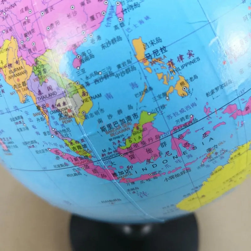 globe terrestre décoratif pour enfants carte chinoise de qualité supérieure - vue 5 sur 6