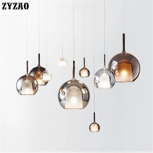 Moderne Pendelleuchte aus Glas im nordischen Design für elegantes Interieur - vue 3 sur 9