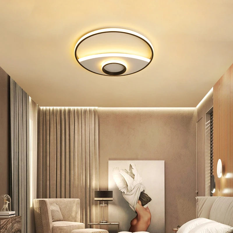 plafonnier design moderne pour éclairage intérieur polyvalent - vue 6 sur 12