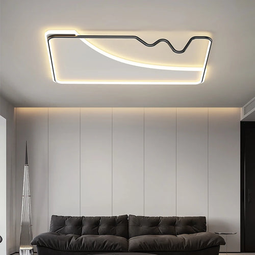 Dekorative LED-Deckenleuchte für modernes und elegantes Interieur - vue 3 sur 15