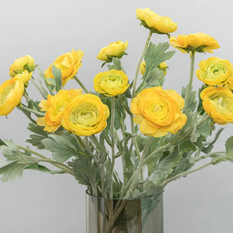 fleurs en soie artificielles de lotus pour décoration intérieure - vue 5 sur 11