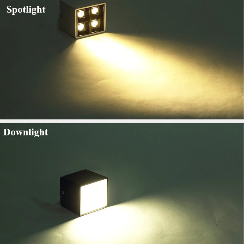 plafonnier led carré pour maison et hôtel monté en surface
