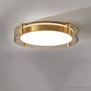 plafonnier nordique simple rond design moderne luxueux
