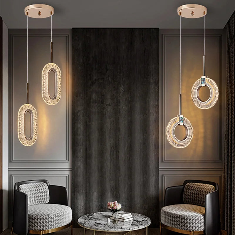 Suspension LED au design nordique suspendu - vue 13 sur 13