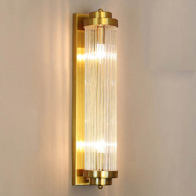 Applique murale Led en cristal post-moderne