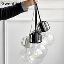 Minimalistische nordische Pendelleuchte aus Eisen für den Innenbereich