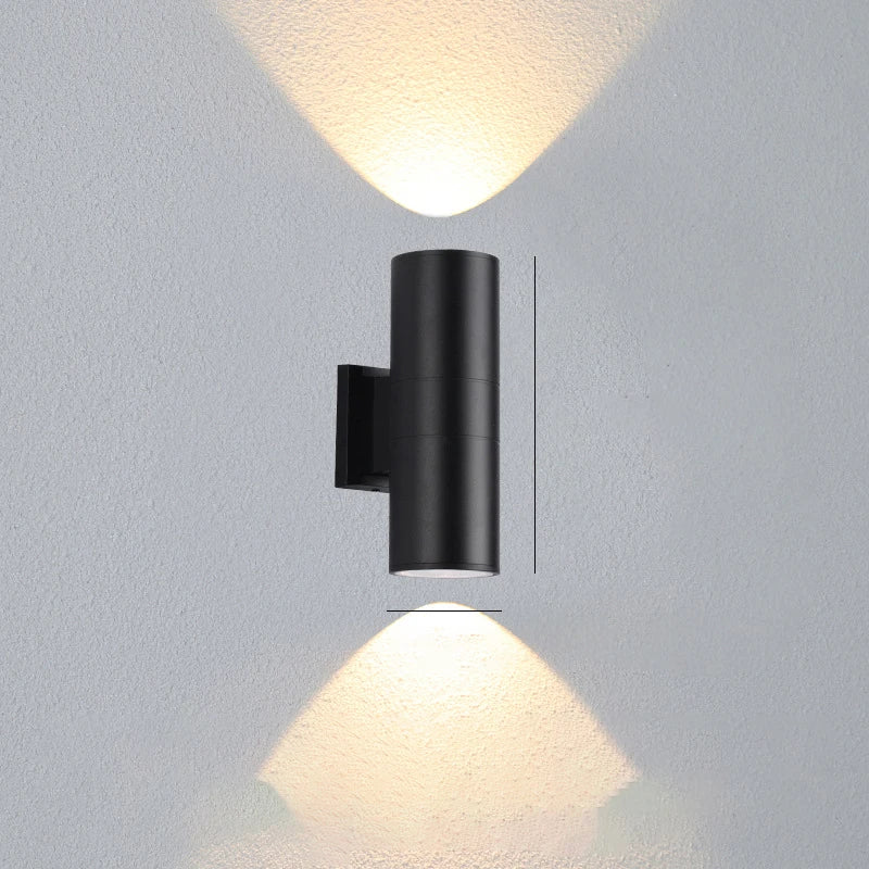 applique murale led étanche aluminium pour jardin - vue 4 sur 9
