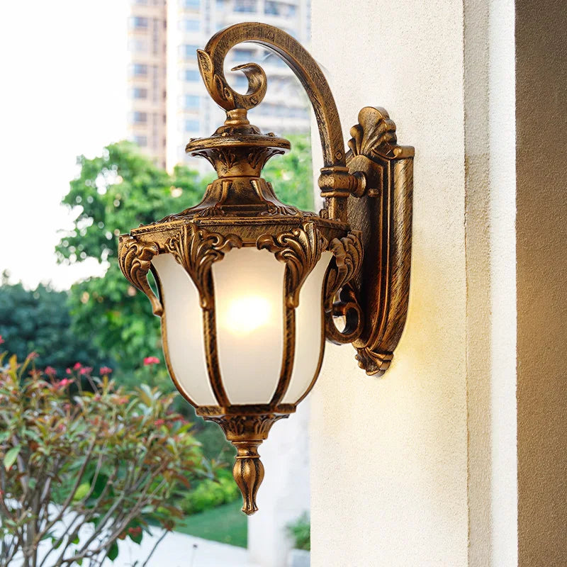 applique murale extérieure rétro pour balcon et jardin - vue 5 sur 12