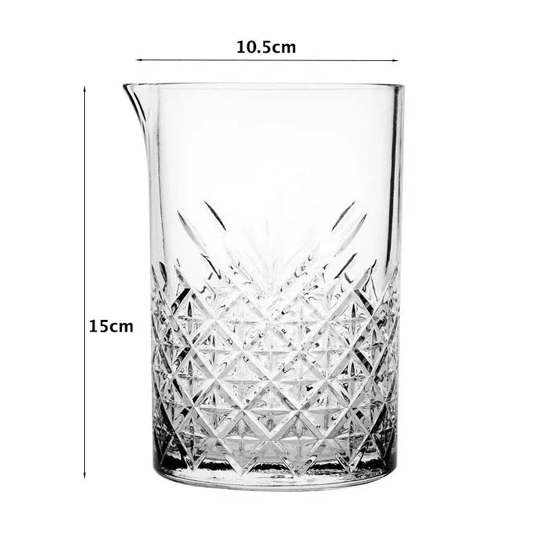 Verre cocktail relief cloute grande capacite 700 ml