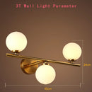 applique murale led intensité variable verre bain miroir chambre coucher 85-265v