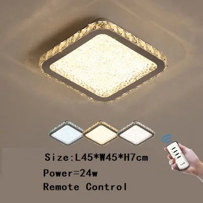 suspension moderne en acier inoxydable avec led et télécommande - vue 21 sur 28