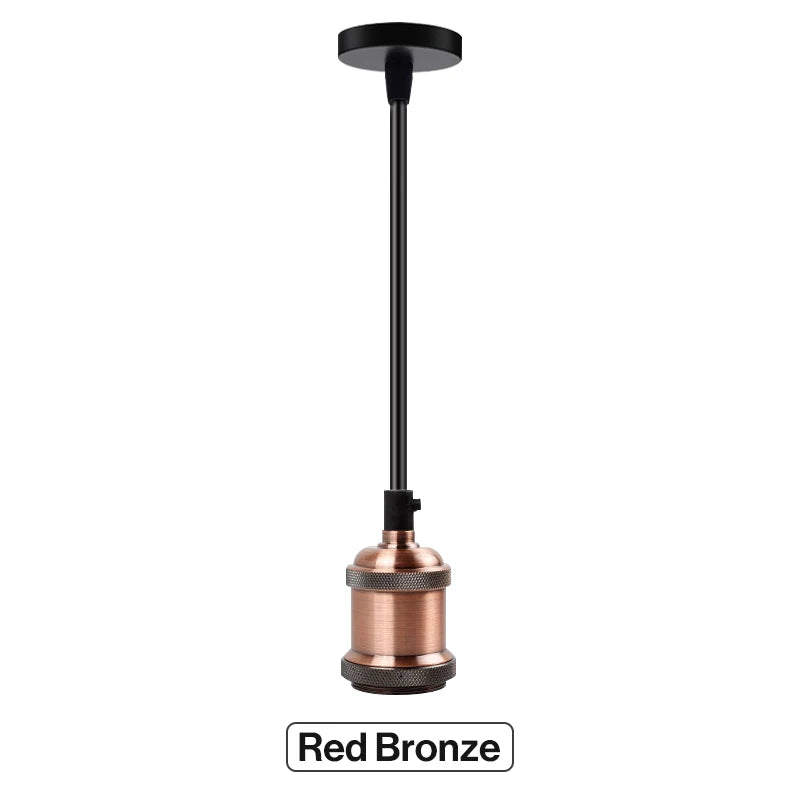 douille de lampe vintage avec interrupteur et raccords rétro