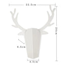 Minimalistische LED-Wandleuchte in Geweihform