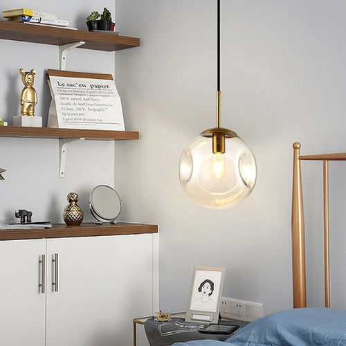 Vintage LED-Pendelleuchte im Loft-Stil für Leuchte - vue 5 sur 8