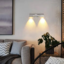 applique murale led moderne rotative et réglable décorative