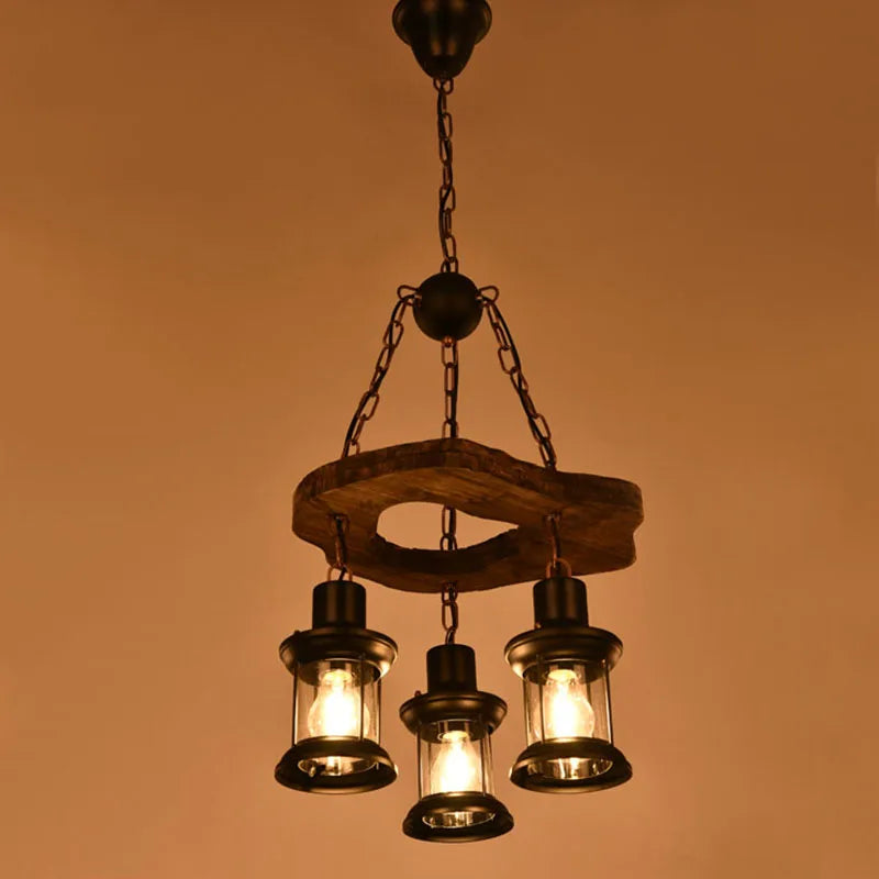 lustre suspendu style campagne américaine nostalgique antique