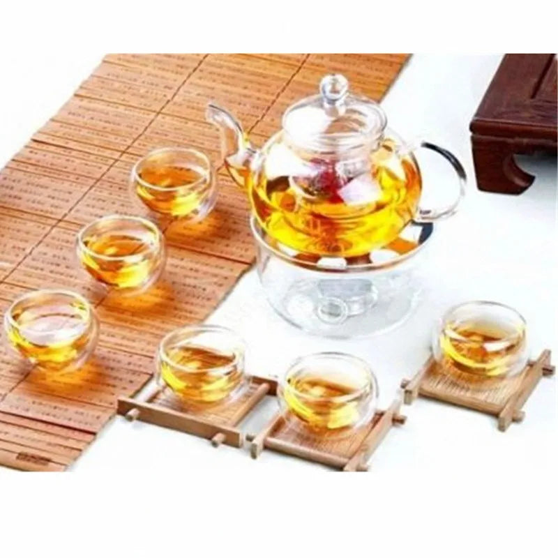 Service a the verre double paroi infuseur chauffe - vue 3 sur 7