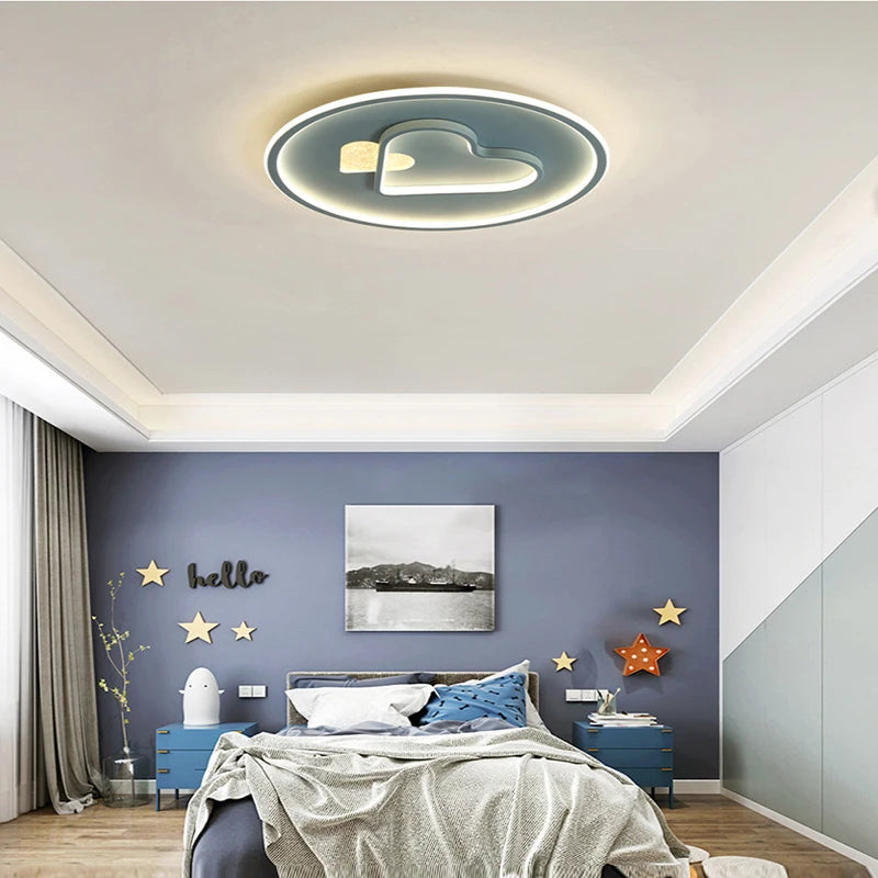 plafonnier led décoratif pour enfants et écoles - vue 6 sur 12