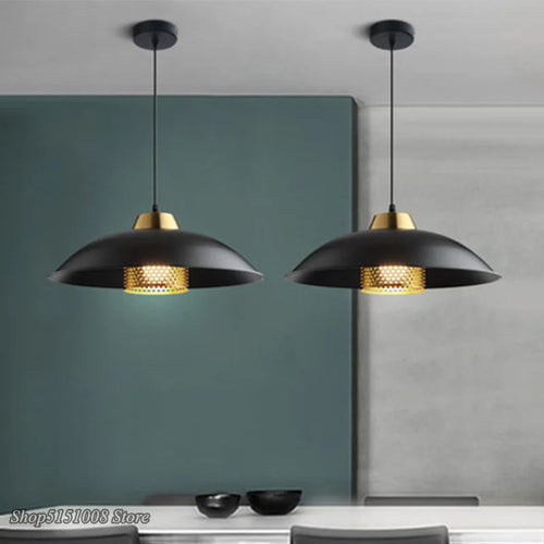 suspension moderne en fer style industriel vintage luminaires