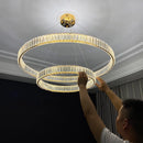 Moderner Kristall-Kronleuchter Design Premium Elegant und Raffiniert