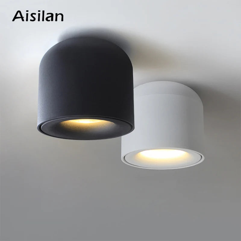 Plafonnier led cree cob monté en surface