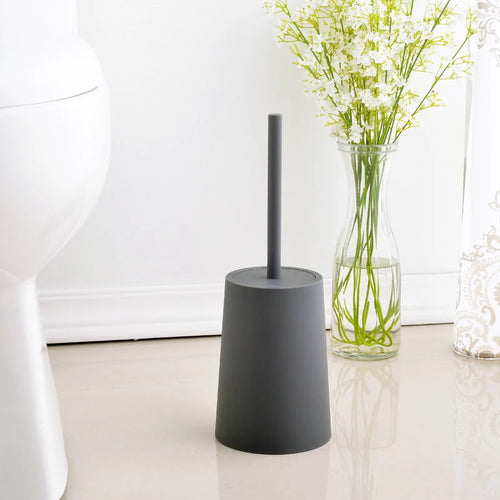 brosse de toilette moderne avec couvercle et design élégant - vue 10 sur 9