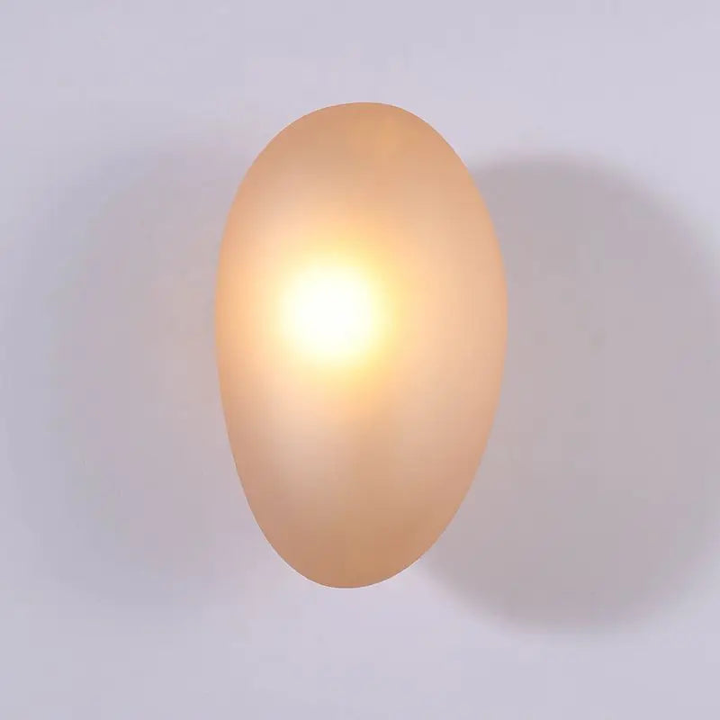 applique murale led galets verre moderne déco intérieur hotel couloir plafonnier éclairage - vue 7 sur 22