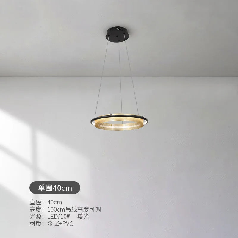 lustre moderne led pour décoration de luxe créative - vue 7 sur 12