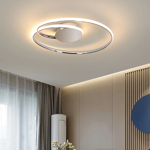 Moderne LED-Deckenleuchte für stilvolle Wohnraumgestaltung - vue 2 sur 10