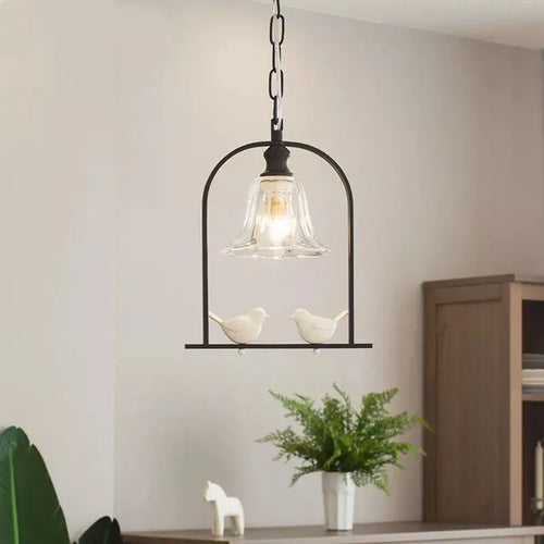 Vintage Pendelleuchte im nordischen Minimaldesign für moderne Restaurants - vue 2 sur 10