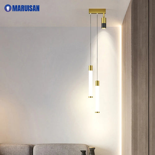 Lustre LED en acrylique moderne