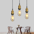 suspension rétro en aluminium style industriel pour décoration intérieure