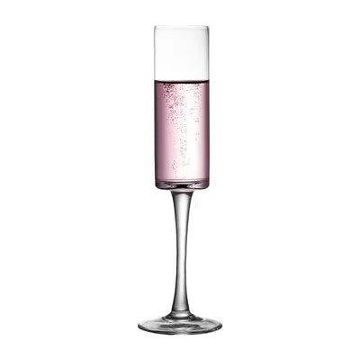 Flutes a champagne elegant souffle main sans plomb