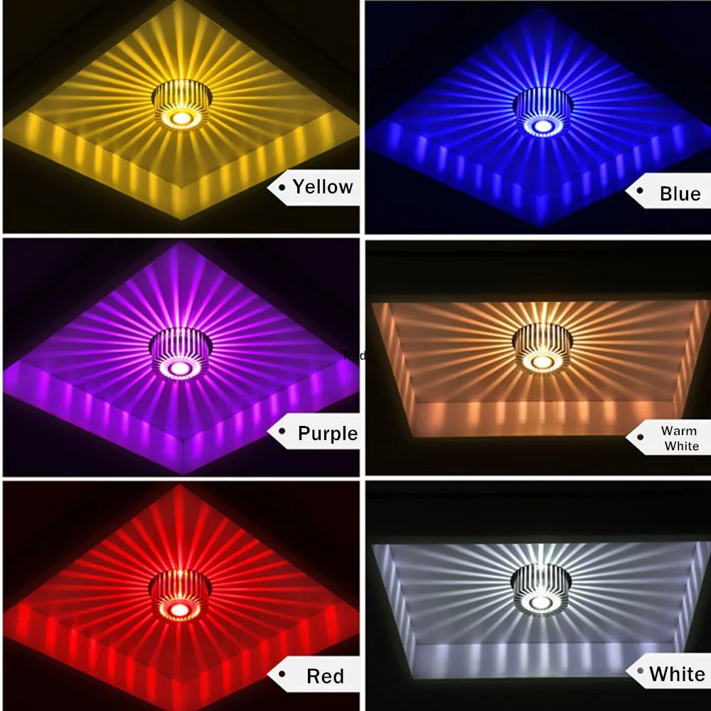 spot led encastré en aluminium monté en surface - vue 5 sur 13