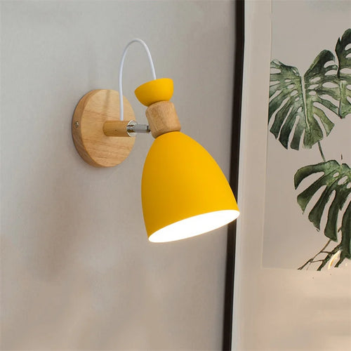 Moderne nordische Wandleuchte minimalistisch Macaron LED - vue 2 sur 11