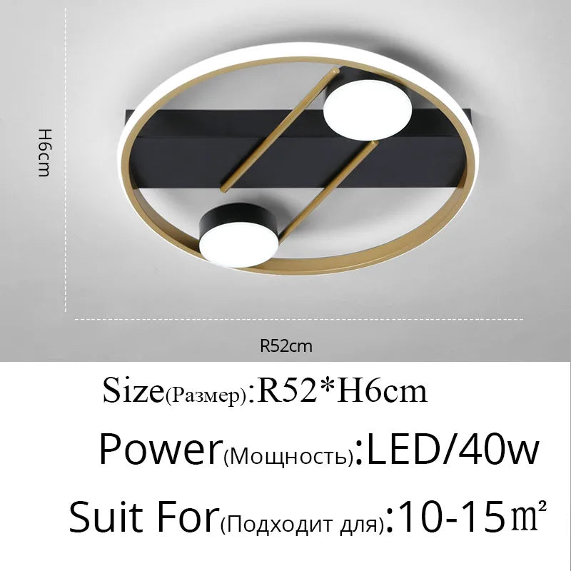 LED-Deckenleuchte dimmbar für eine elegante und moderne Atmosphäre