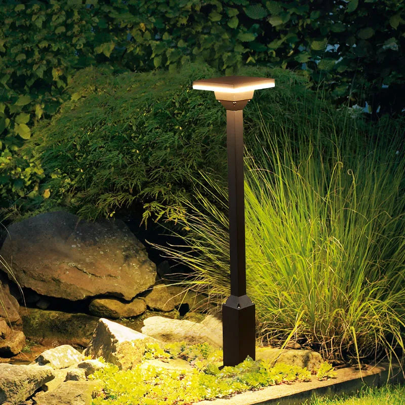 lampe extérieure moderne étanche pour jardin et parc - vue 7 sur 13