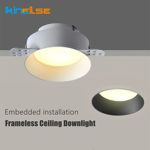 Dimmbarer rahmenloser LED-Einbaustrahler - vue 2 sur 12