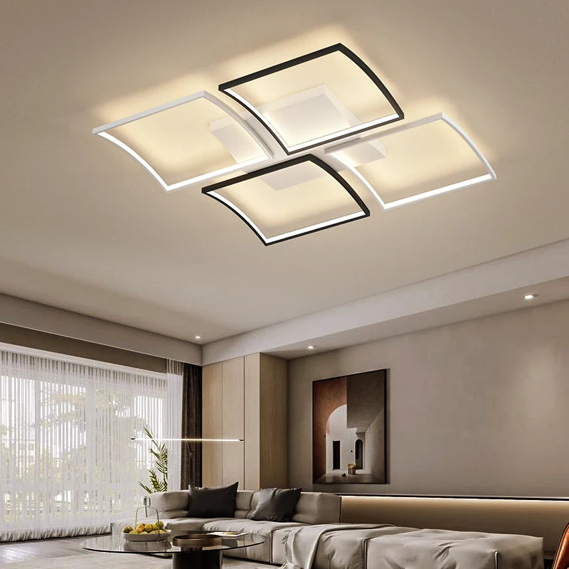 LED-Kronleuchter aus Aluminium für Innenräume und Gewerbeflächen - vue 3 sur 9