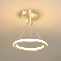 Moderner LED-Deckenleuchte Design rund für elegantes Interieur