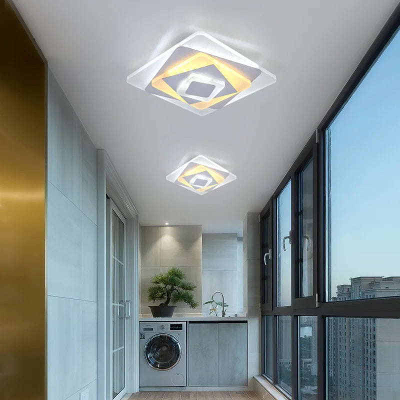 projecteur led intégré style chinois monté en surface - vue 4 sur 9