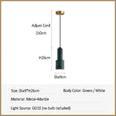 lampe de poche créative en forme de marbre pour décoration nordique led