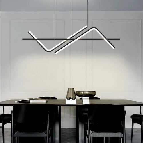 lustre led moderne pour restaurant hôtel café bureau